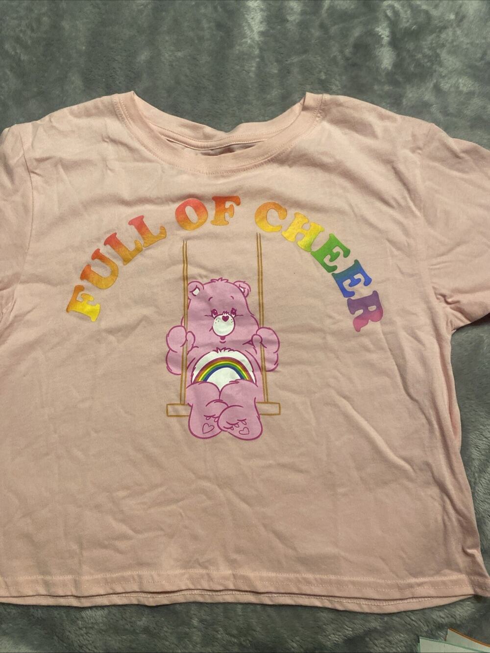 Care Bear Cropped Tshirt Size M